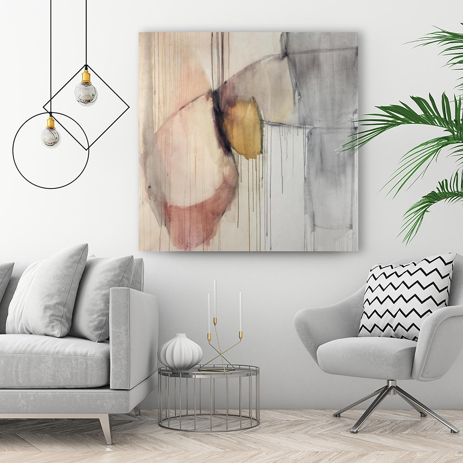 Trapped Silence by Daleno Art on GIANT ART - beige abstract abstrait