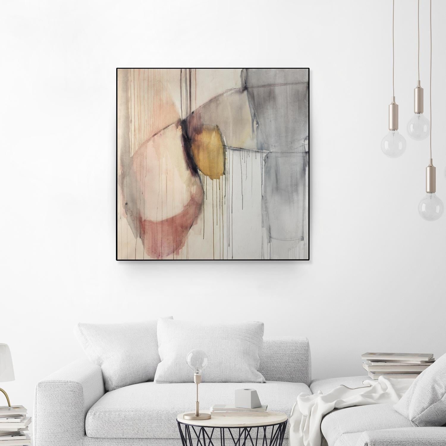 Trapped Silence by Daleno Art on GIANT ART - beige abstract abstrait