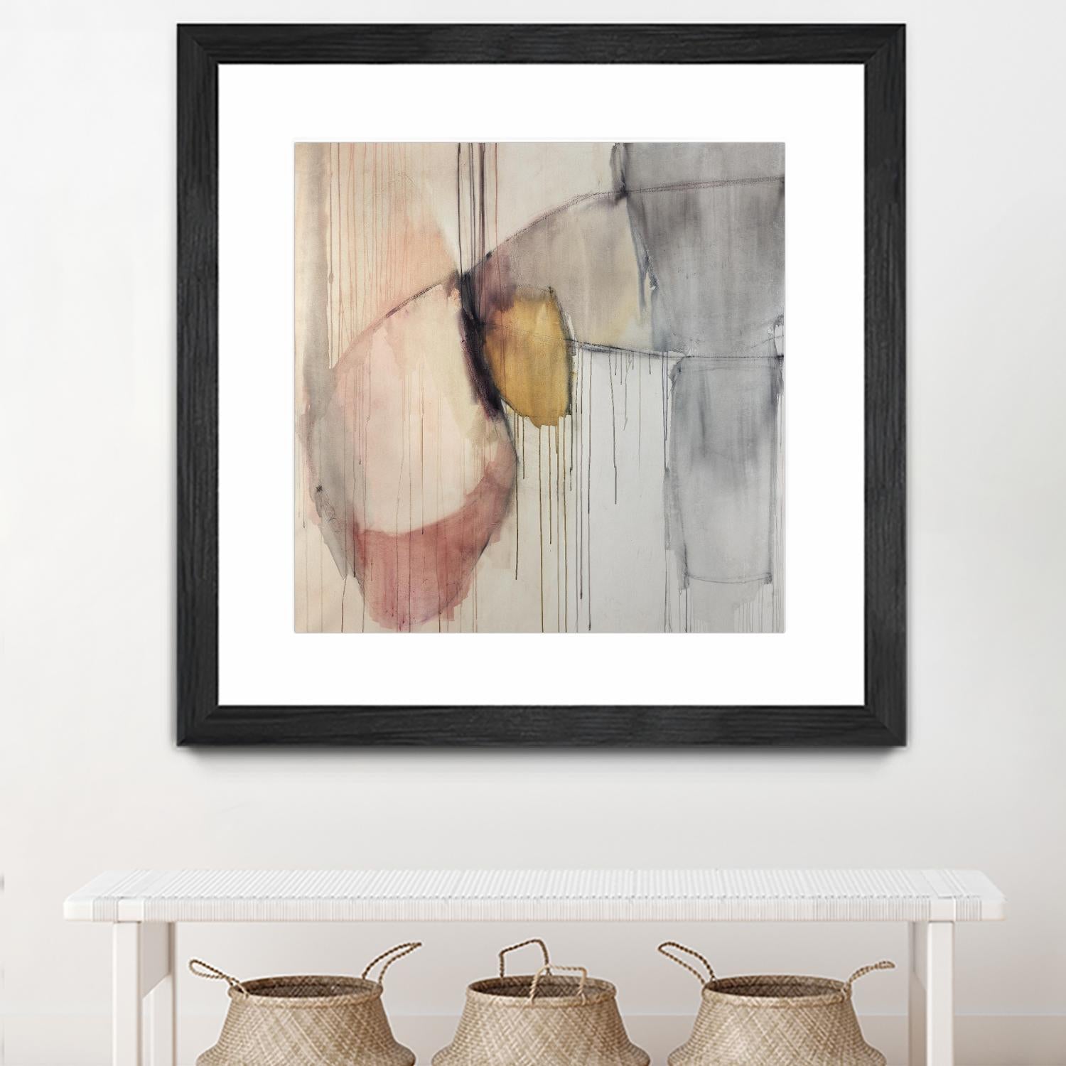 Trapped Silence by Daleno Art on GIANT ART - beige abstract abstrait