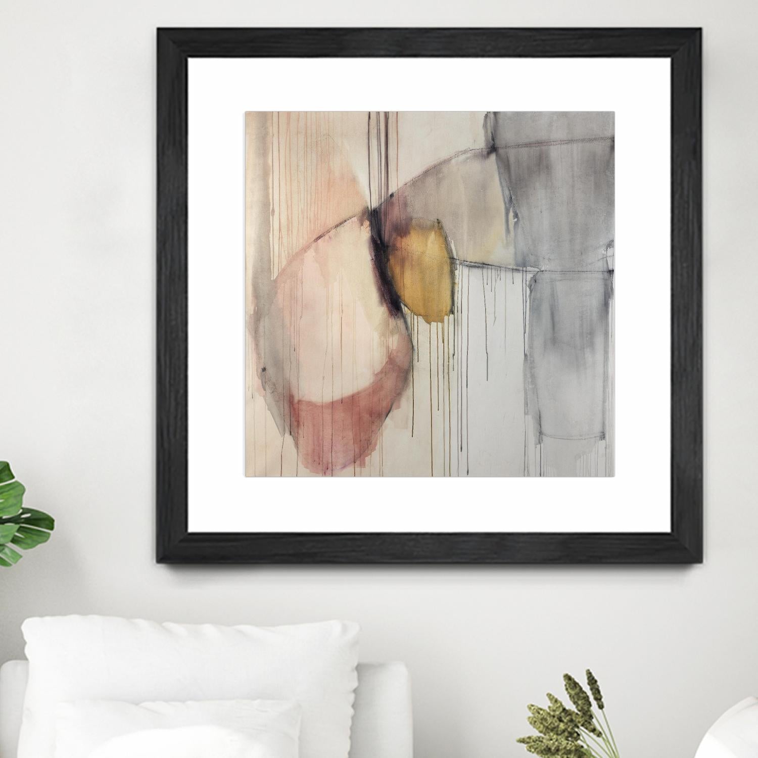 Trapped Silence by Daleno Art on GIANT ART - beige abstract abstrait