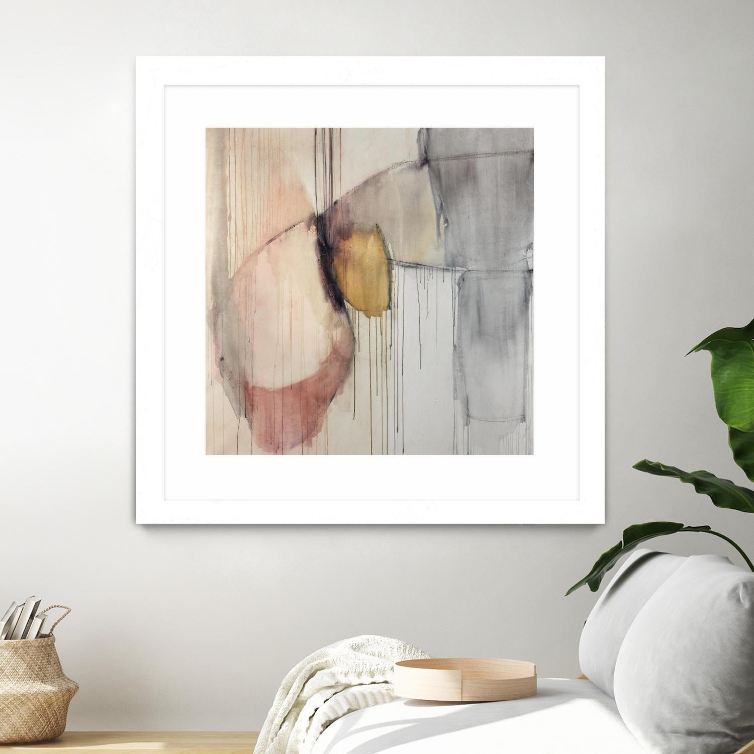 Trapped Silence by Daleno Art on GIANT ART - beige abstract abstrait