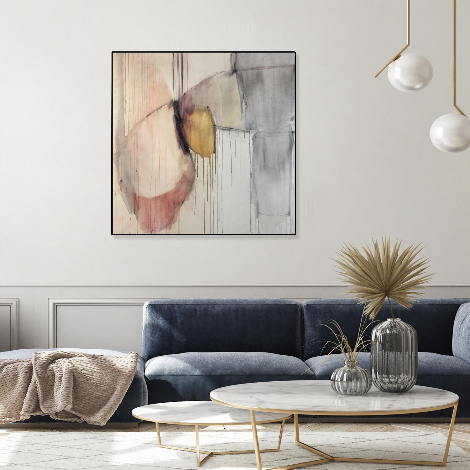 Trapped Silence by Daleno Art on GIANT ART - beige abstract abstrait