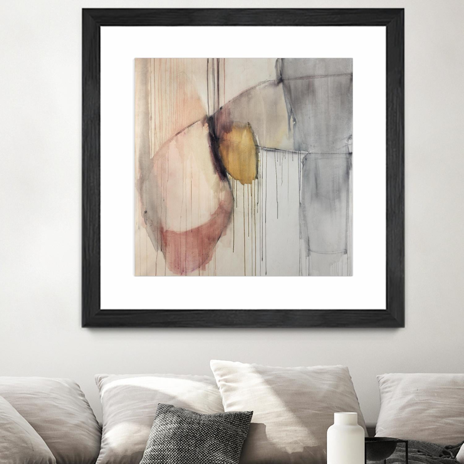 Trapped Silence by Daleno Art on GIANT ART - beige abstract abstrait