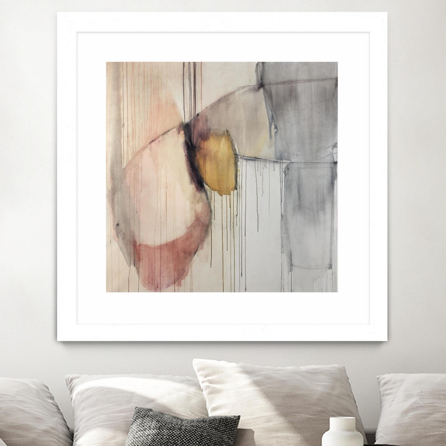 Trapped Silence by Daleno Art on GIANT ART - beige abstract abstrait