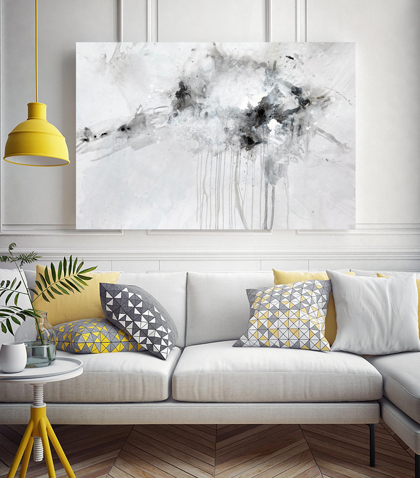 Silent Explosion by Daleno Art on GIANT ART - blue abstract abstrait