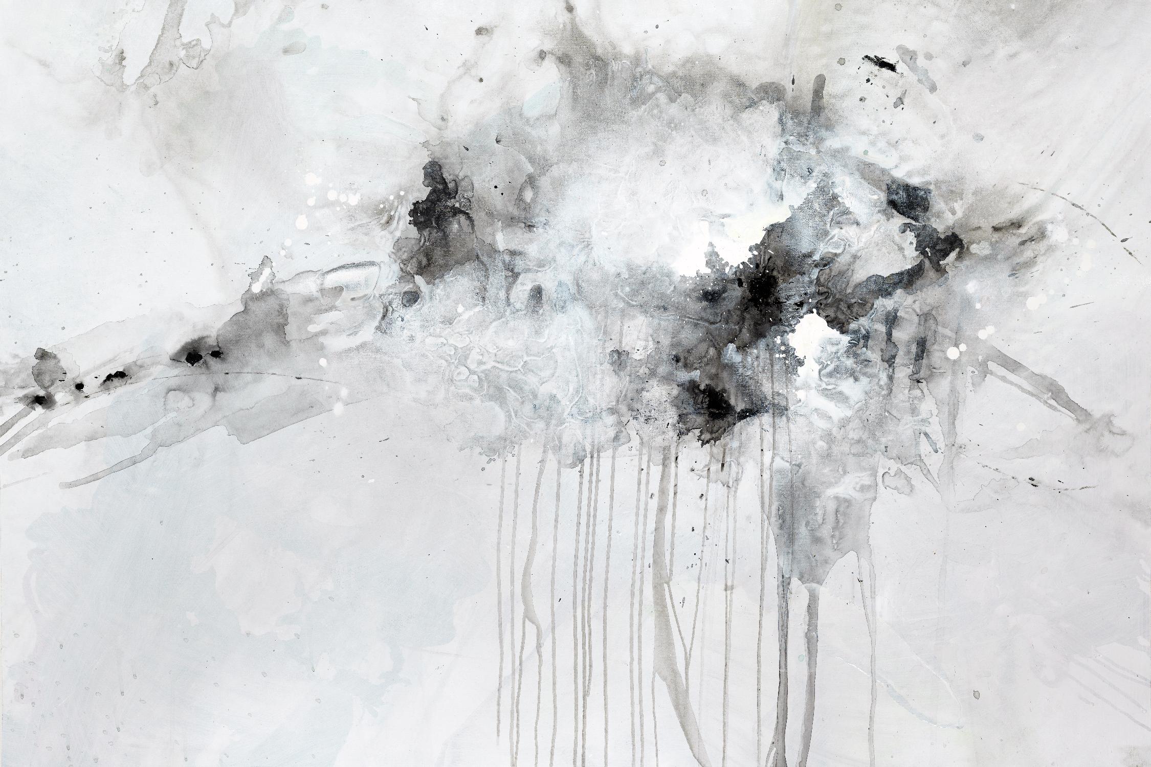 Silent Explosion by Daleno Art on GIANT ART - blue abstract abstrait