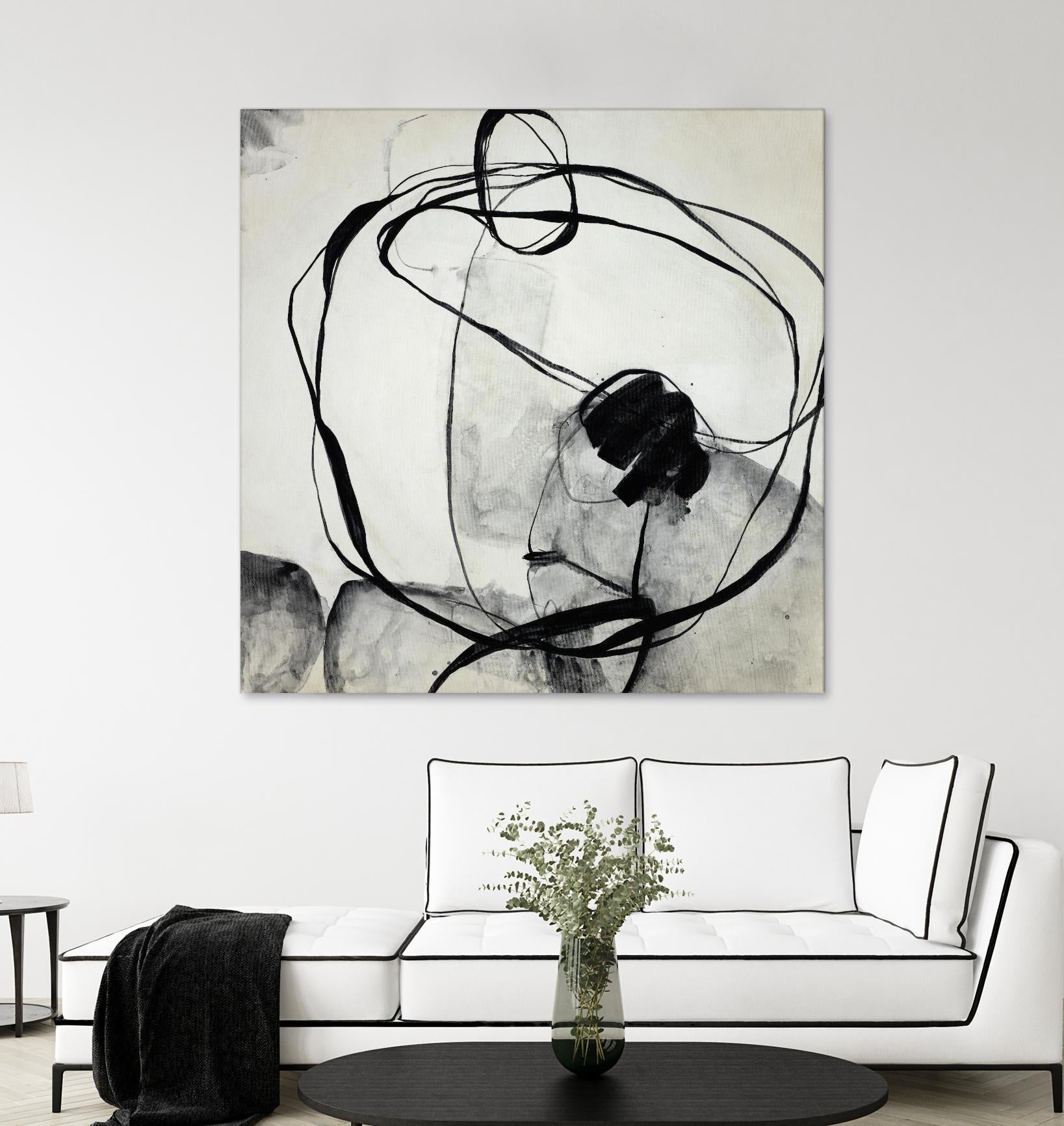 Big Mouth Blabber by Daleno Art on GIANT ART - white black & white abstrait