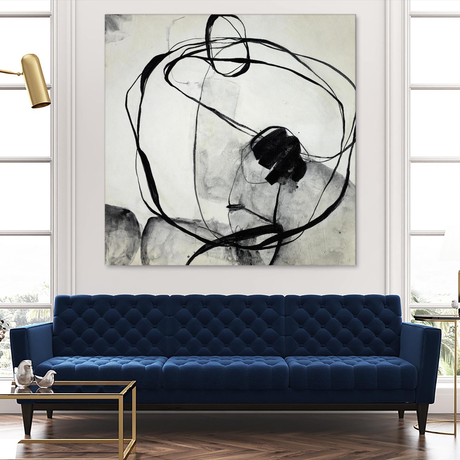 Big Mouth Blabber by Daleno Art on GIANT ART - white black & white abstrait