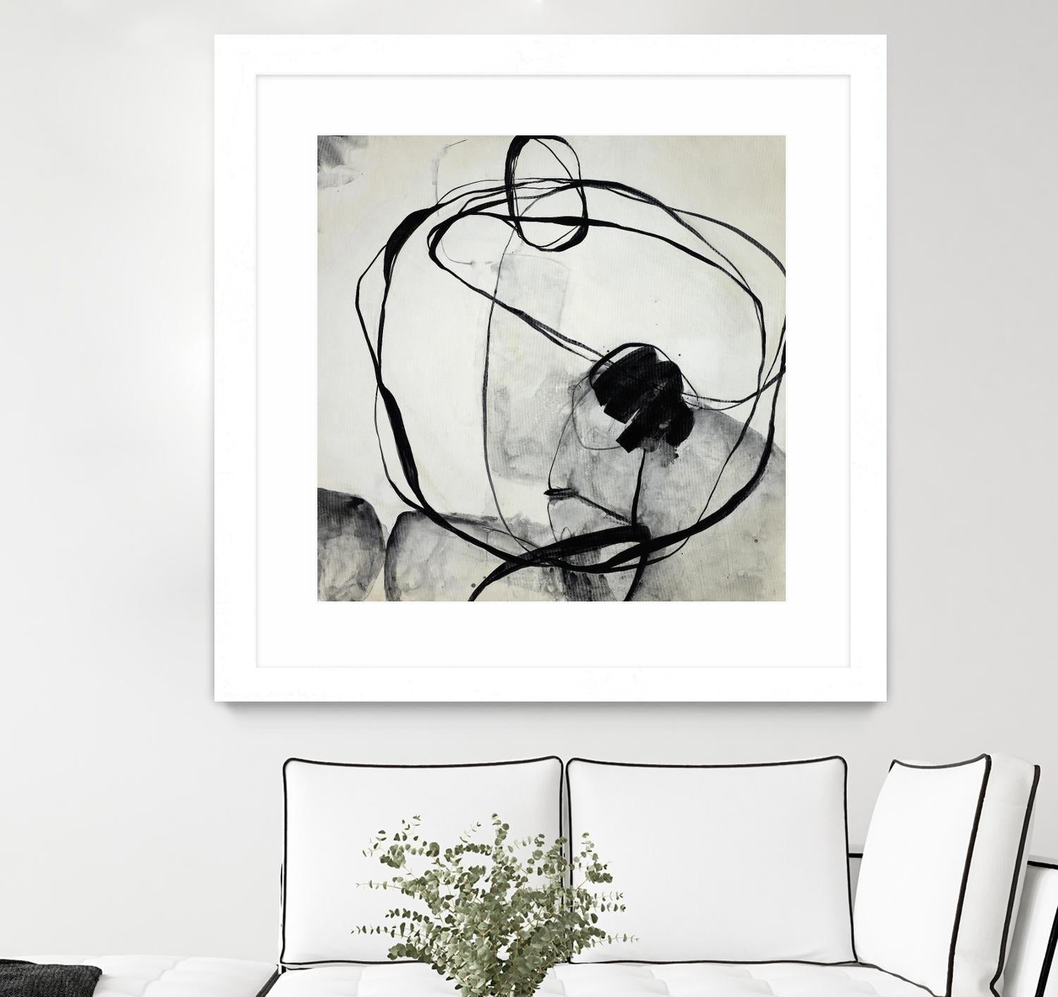 Big Mouth Blabber by Daleno Art on GIANT ART - white black & white abstrait