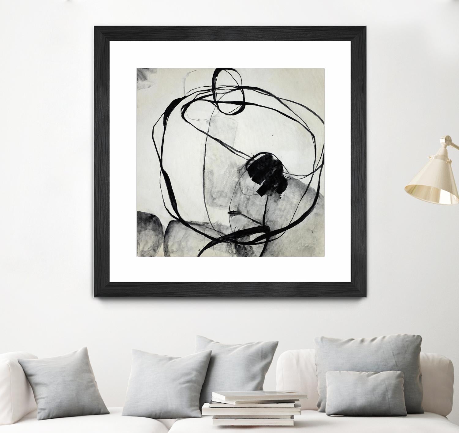 Big Mouth Blabber by Daleno Art on GIANT ART - white black & white abstrait