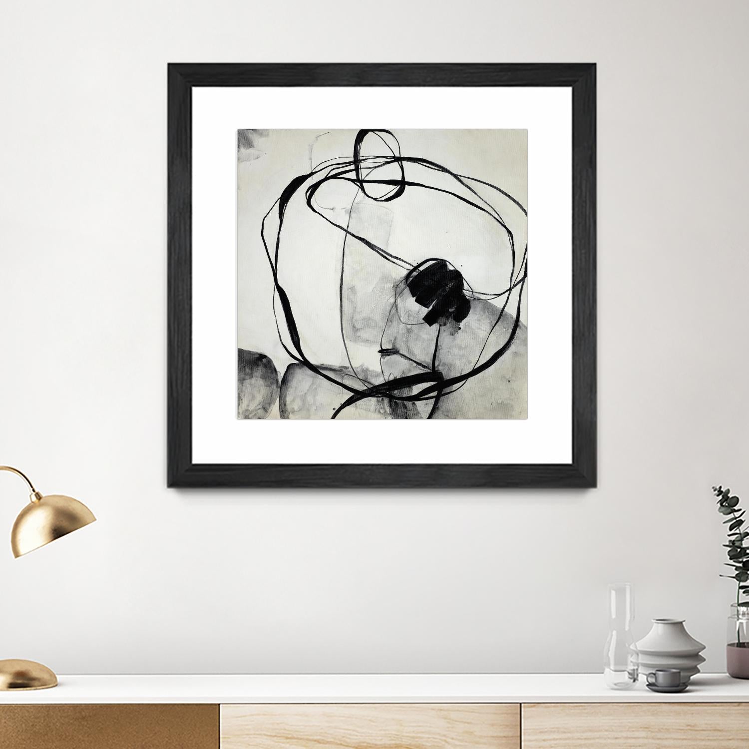 Big Mouth Blabber by Daleno Art on GIANT ART - white black & white abstrait