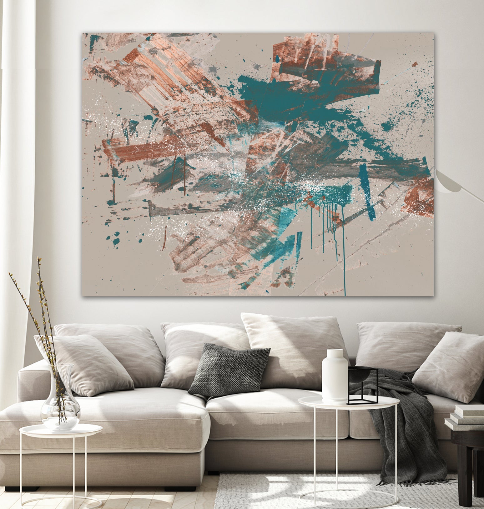 Fresh Grind II by Daleno Art on GIANT ART - multi abstract