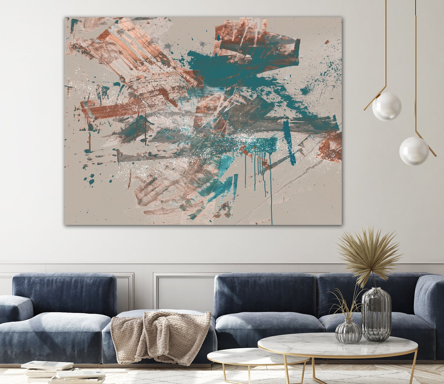 Fresh Grind II by Daleno Art on GIANT ART - multi abstract