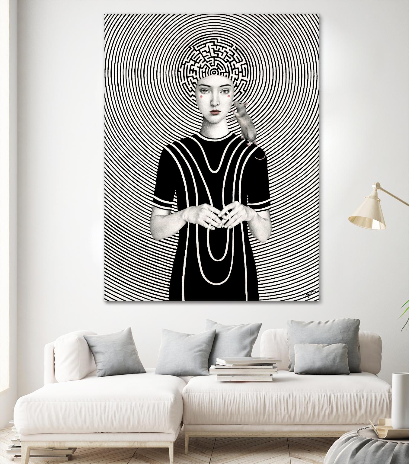 Mara by Sofia Bonati on GIANT ART - white men and women