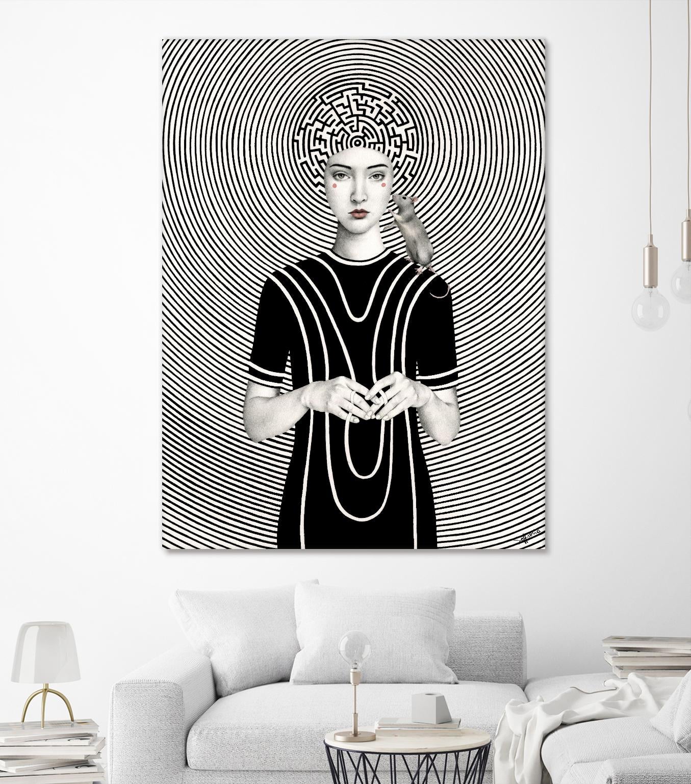 Mara by Sofia Bonati on GIANT ART - white men and women