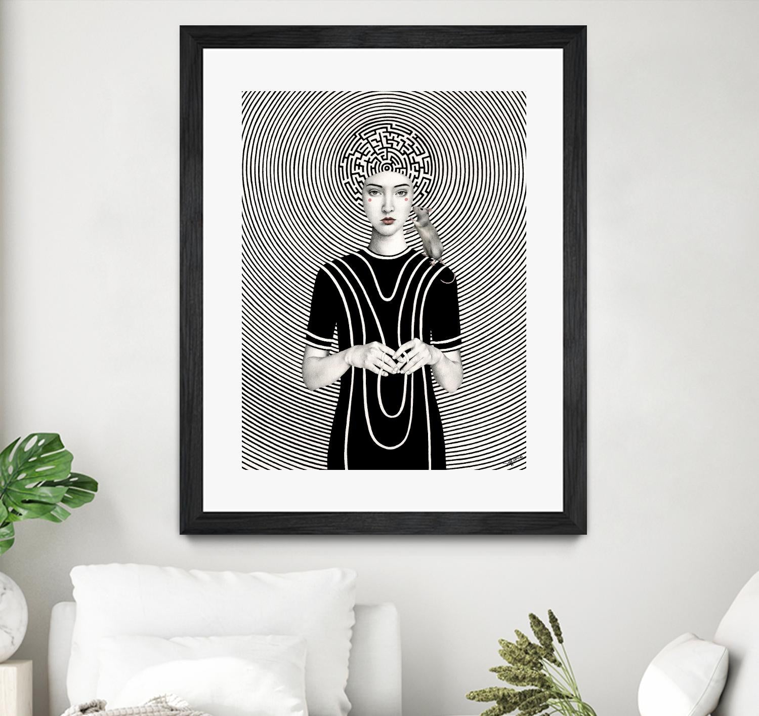 Mara by Sofia Bonati on GIANT ART - white men and women