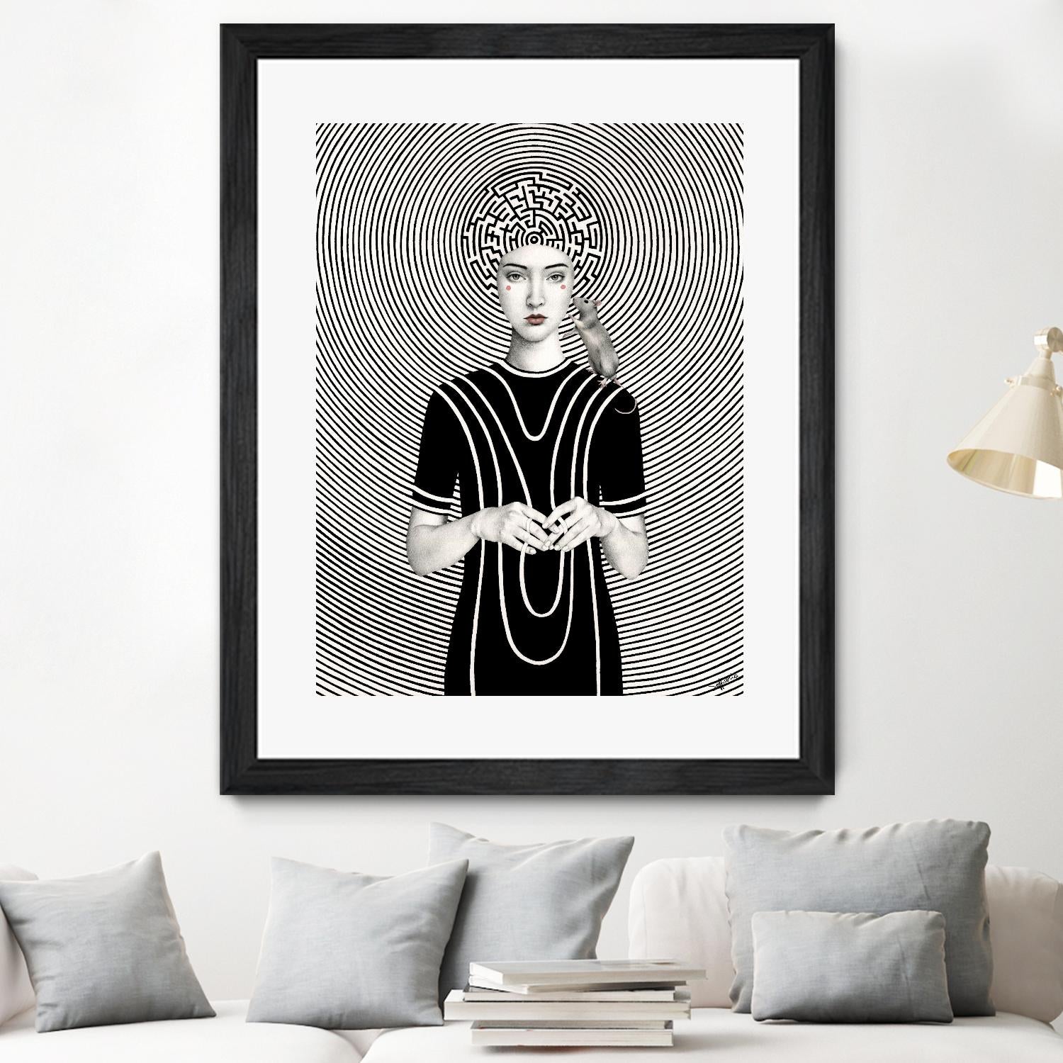 Mara by Sofia Bonati on GIANT ART - white men and women