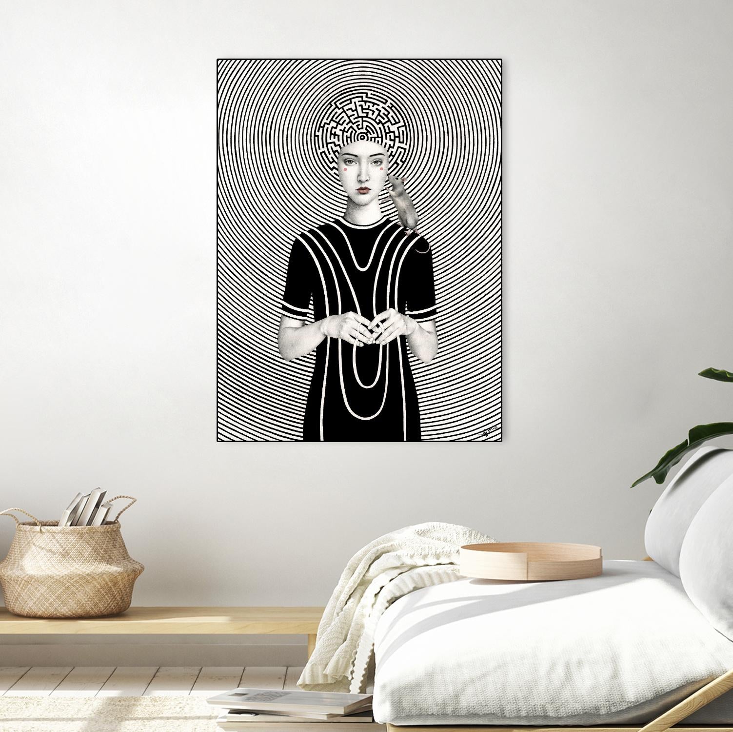 Mara by Sofia Bonati on GIANT ART - white men and women