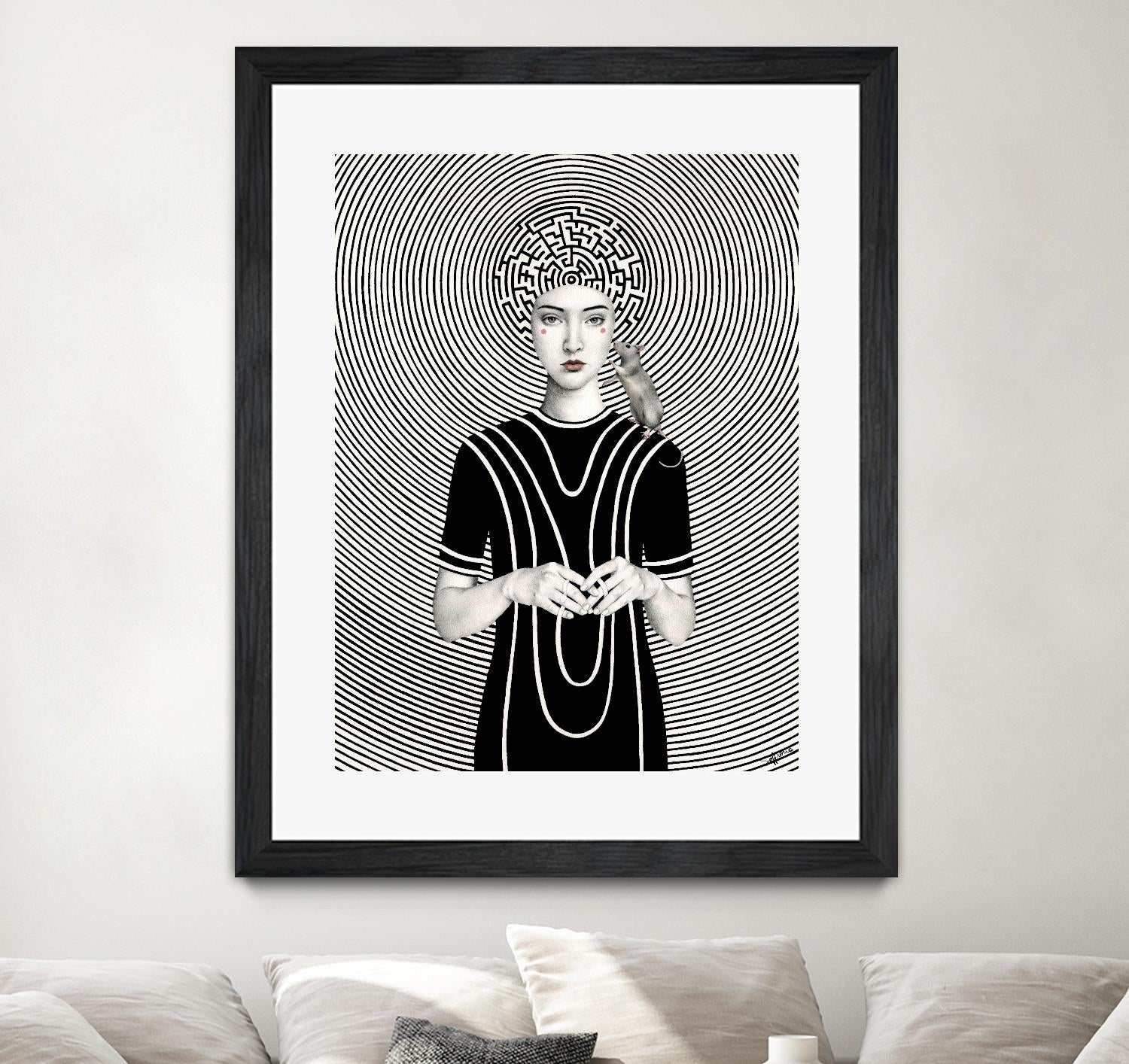 Mara by Sofia Bonati on GIANT ART - white men and women