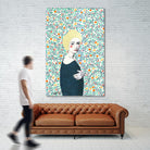 Helena by Sofia Bonati on GIANT ART - yellow men and women