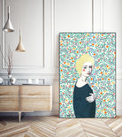 Helena by Sofia Bonati on GIANT ART - yellow men and women