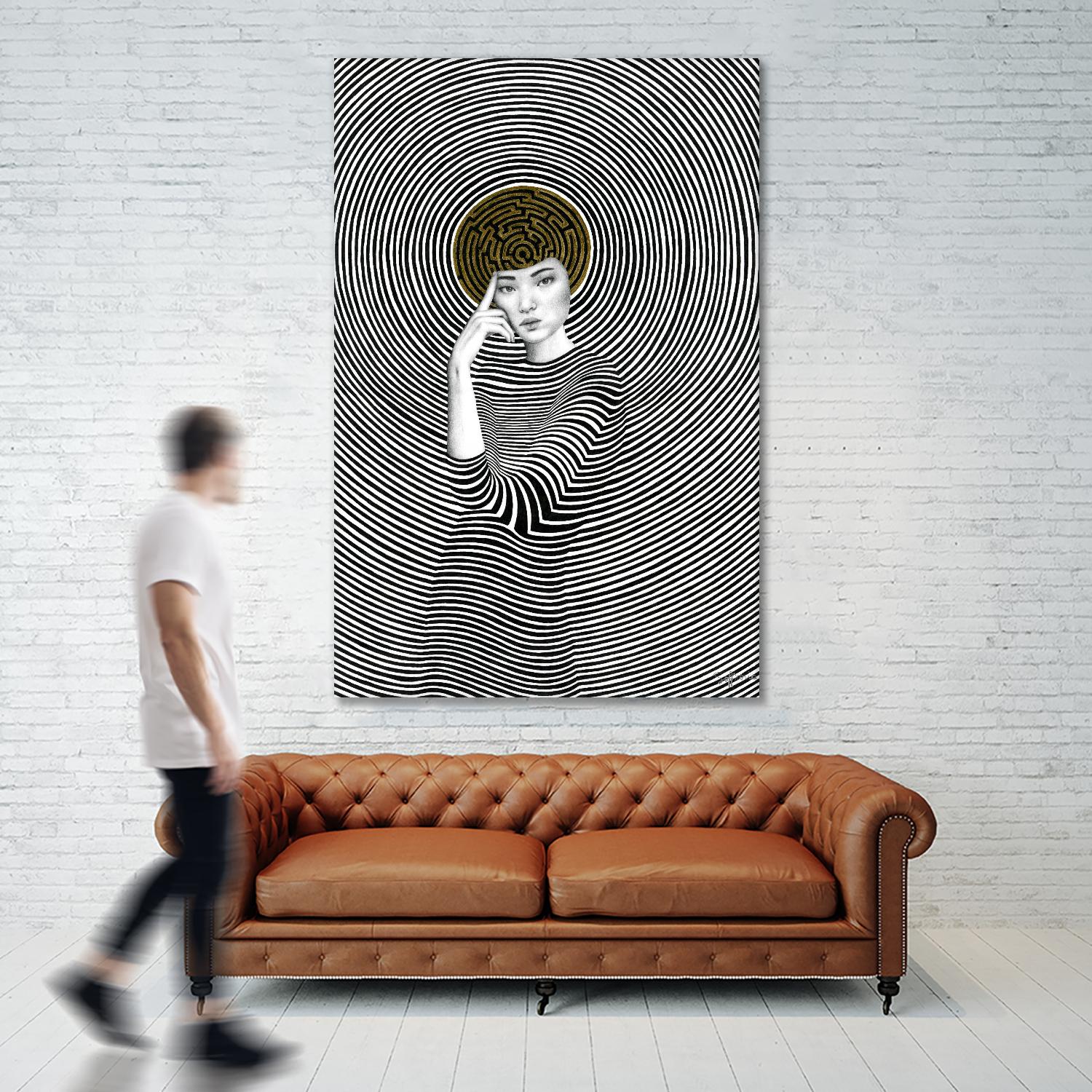 Ottavia by Sofia Bonati on GIANT ART - black men and women