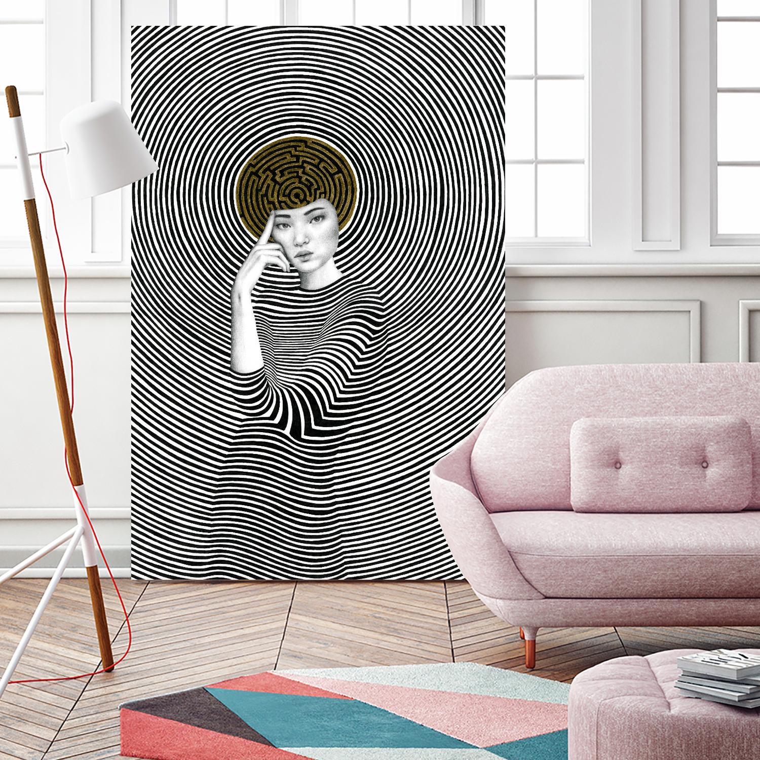 Ottavia by Sofia Bonati on GIANT ART - black men and women