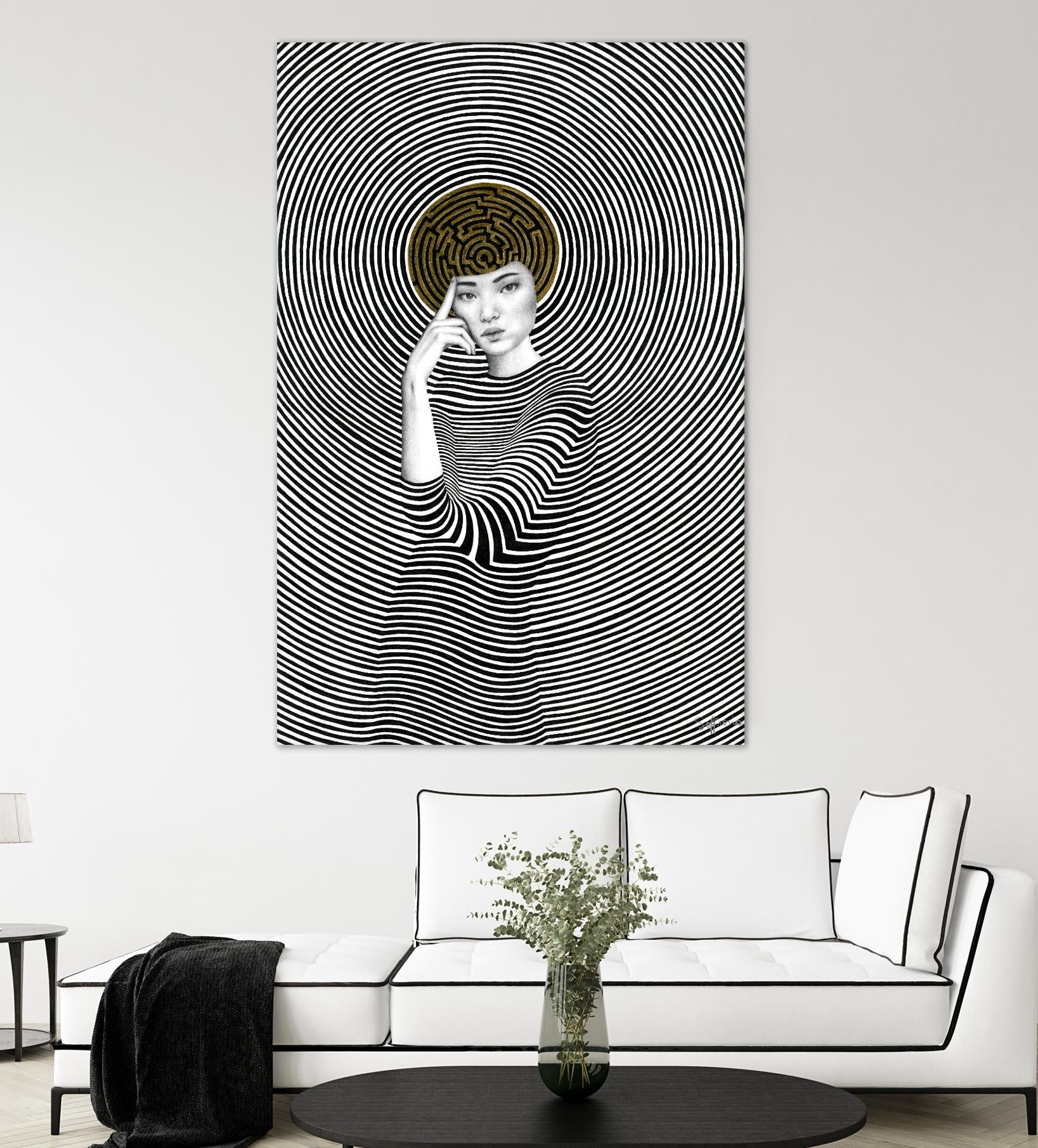 Ottavia by Sofia Bonati on GIANT ART - black men and women