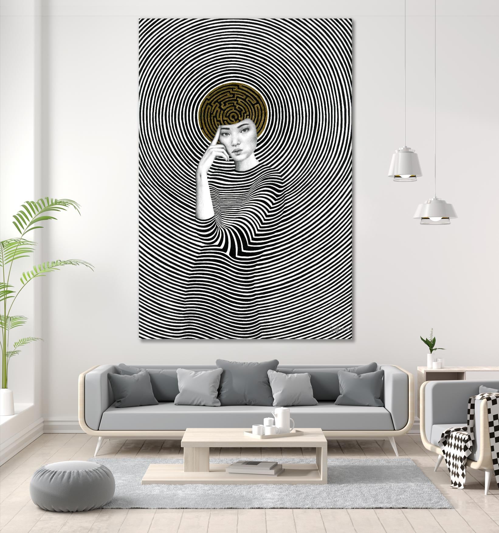 Ottavia by Sofia Bonati on GIANT ART - black men and women