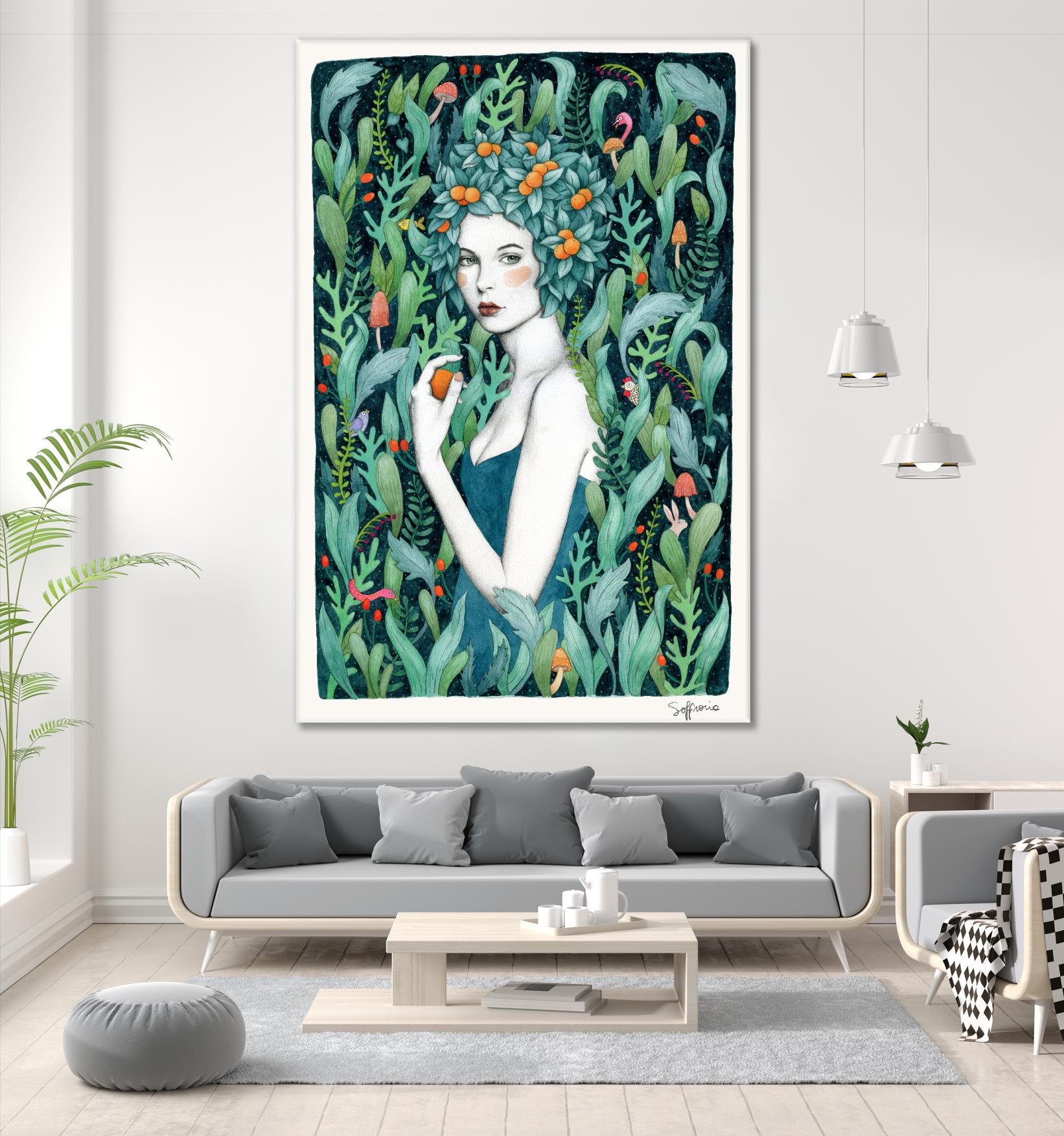 Selva by Sofia Bonati on GIANT ART - white men and women