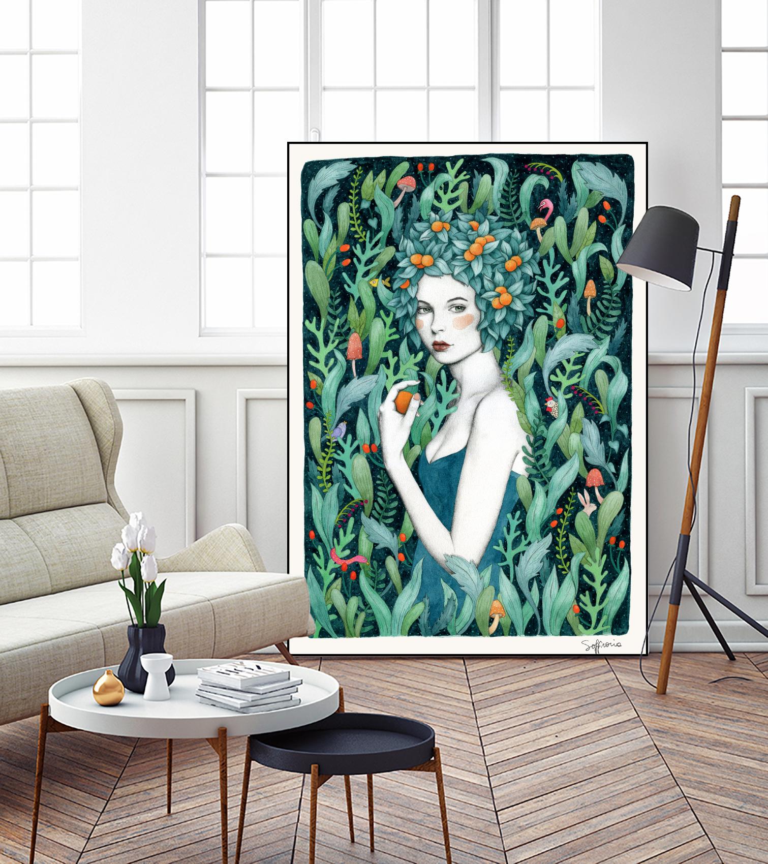 Selva by Sofia Bonati on GIANT ART - white men and women