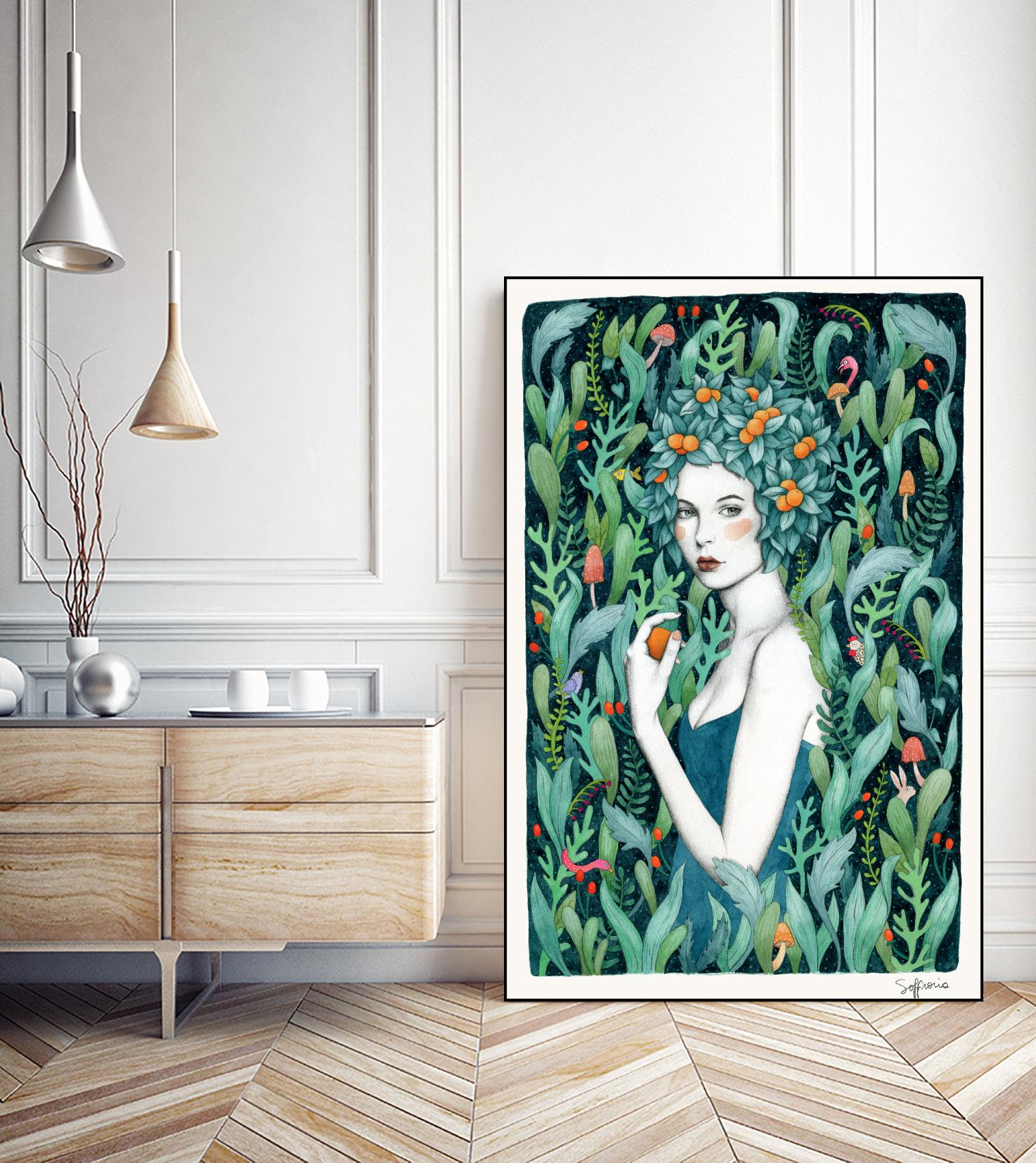 Selva by Sofia Bonati on GIANT ART - white men and women