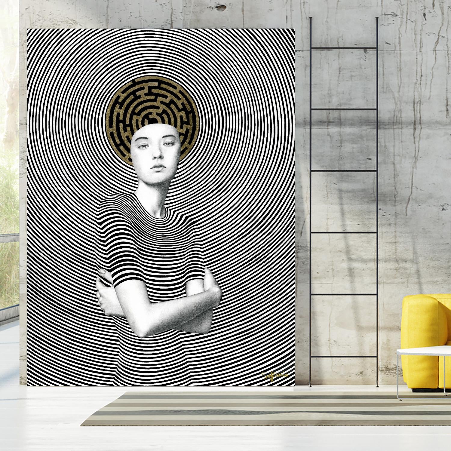 Odette by Sofia Bonati on GIANT ART - white men and women