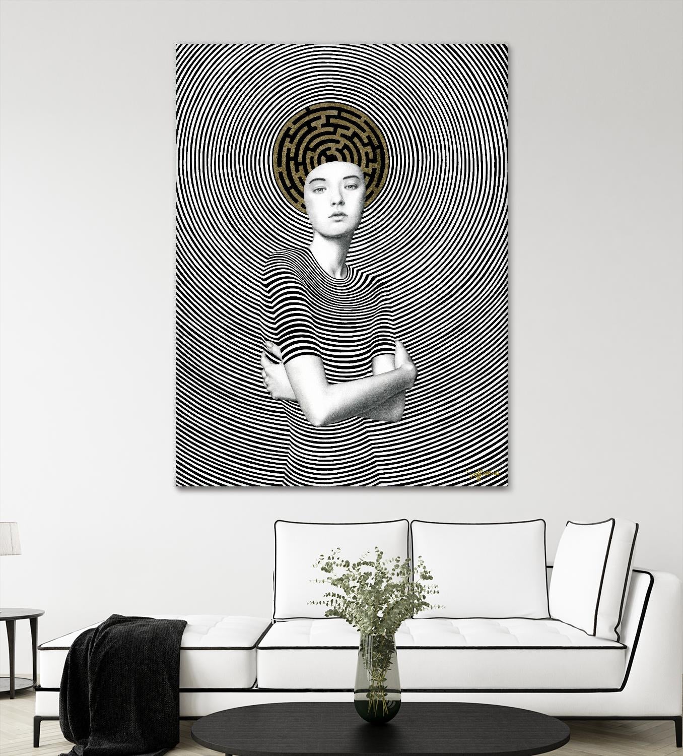 Odette by Sofia Bonati on GIANT ART - white men and women