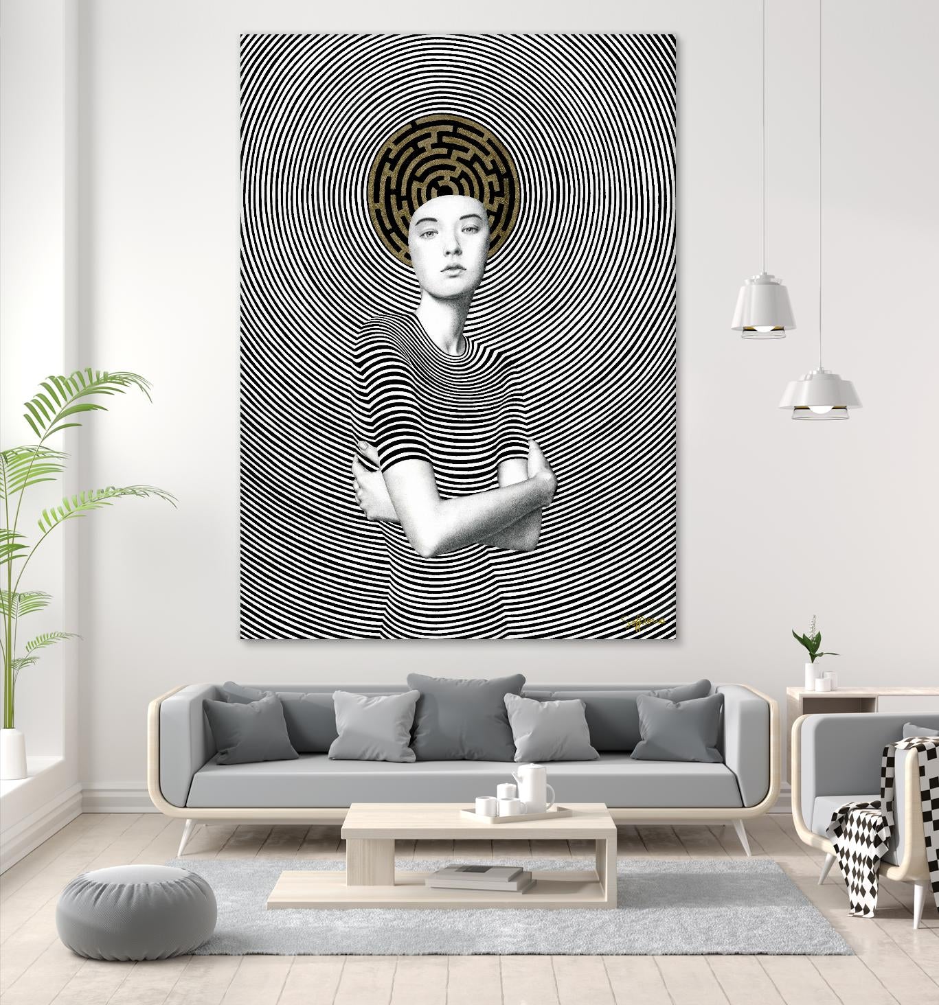 Odette by Sofia Bonati on GIANT ART - white men and women