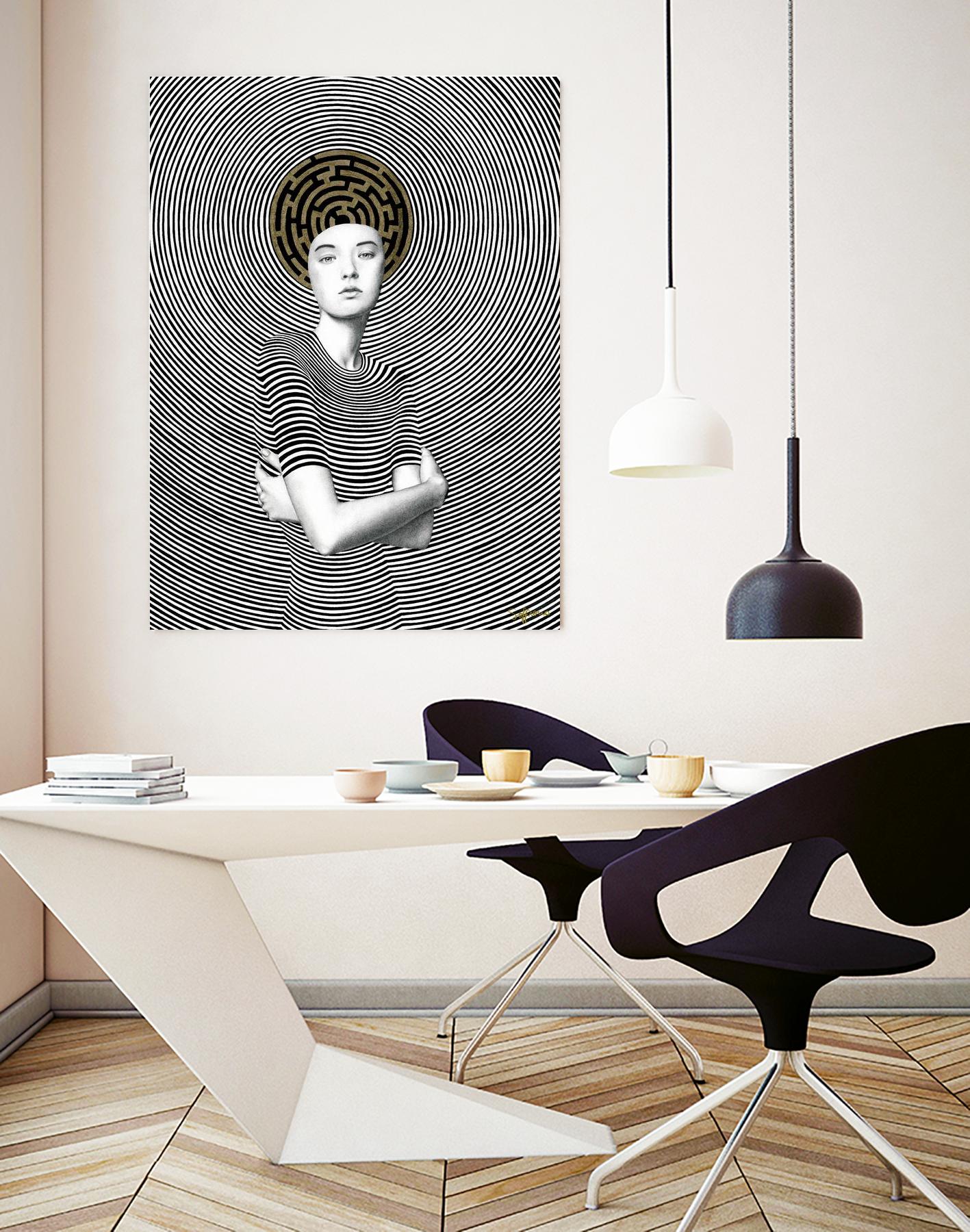 Odette by Sofia Bonati on GIANT ART - white men and women