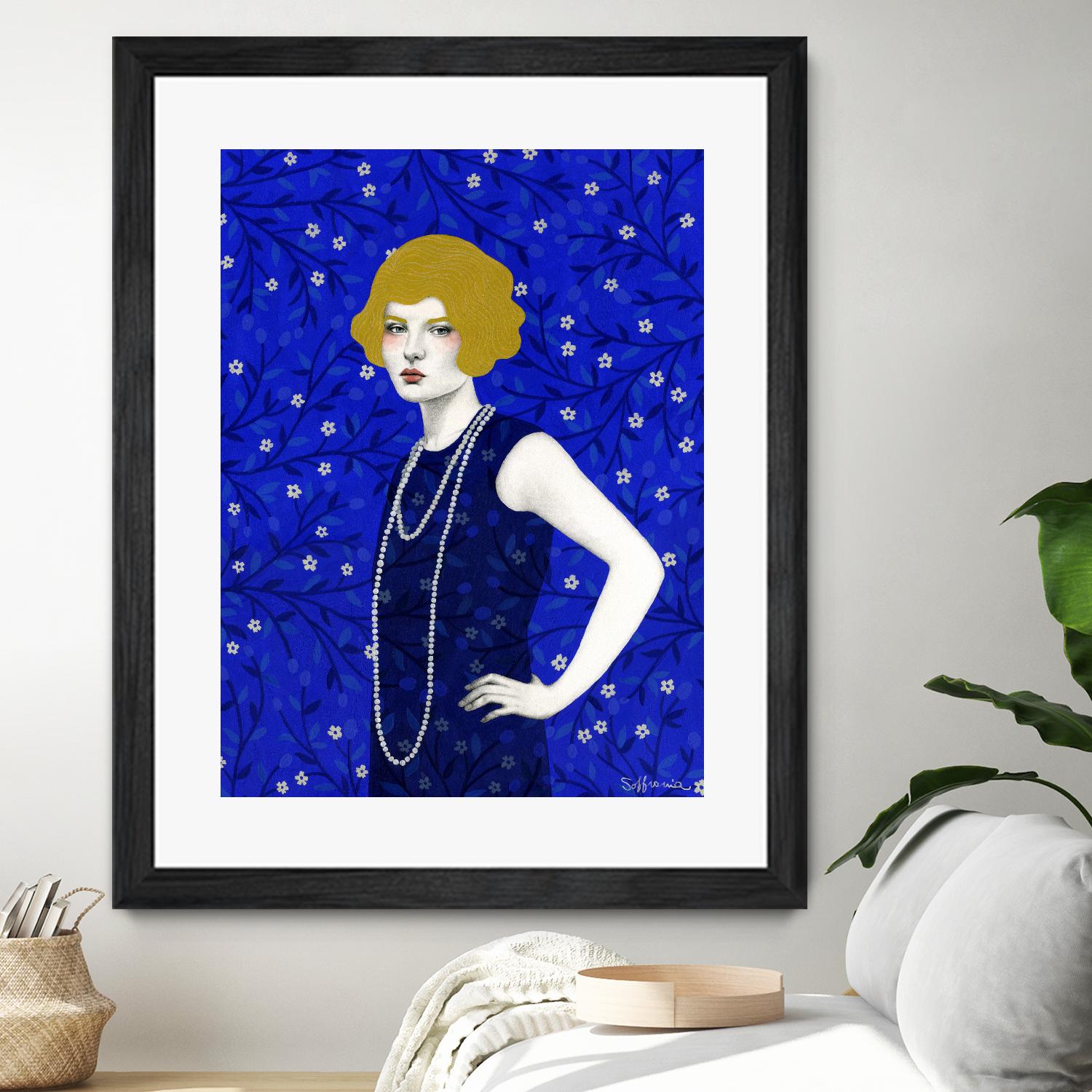 Zelda by Sofia Bonati on GIANT ART - yellow men and women