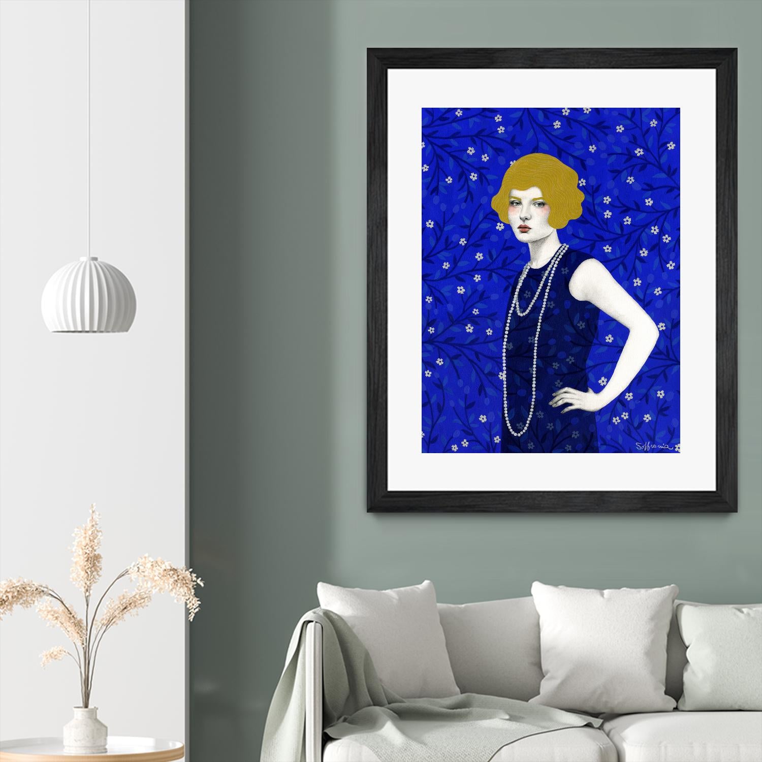 Zelda by Sofia Bonati on GIANT ART - yellow men and women