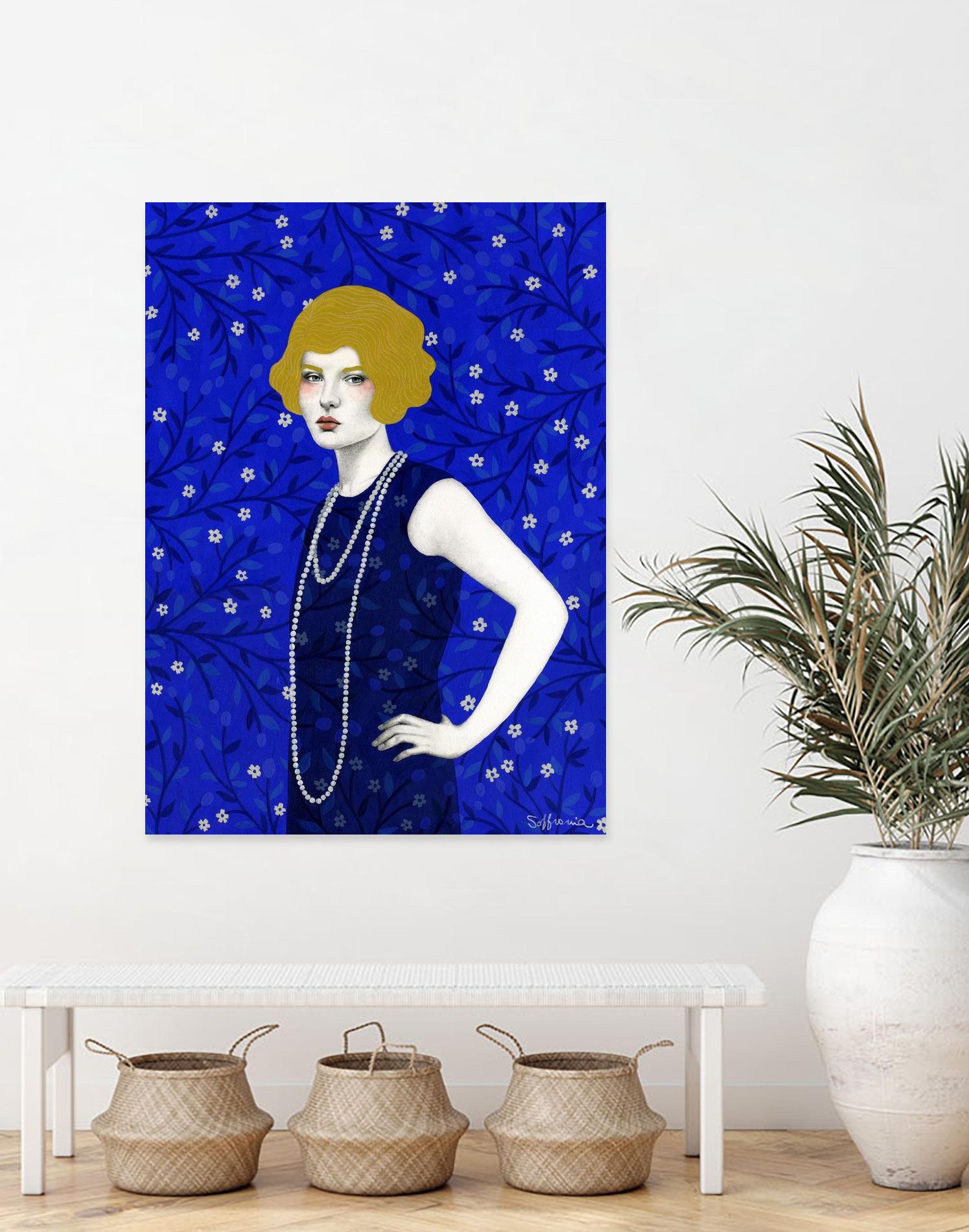 Zelda by Sofia Bonati on GIANT ART - yellow men and women