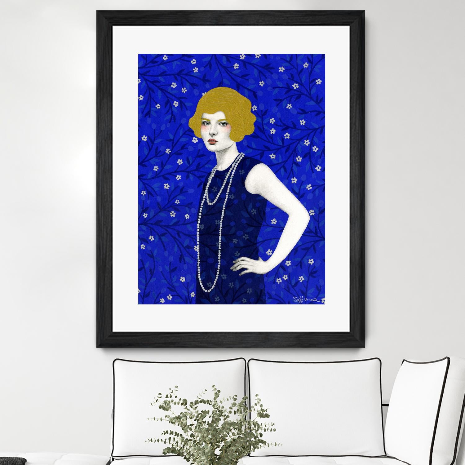 Zelda by Sofia Bonati on GIANT ART - yellow men and women