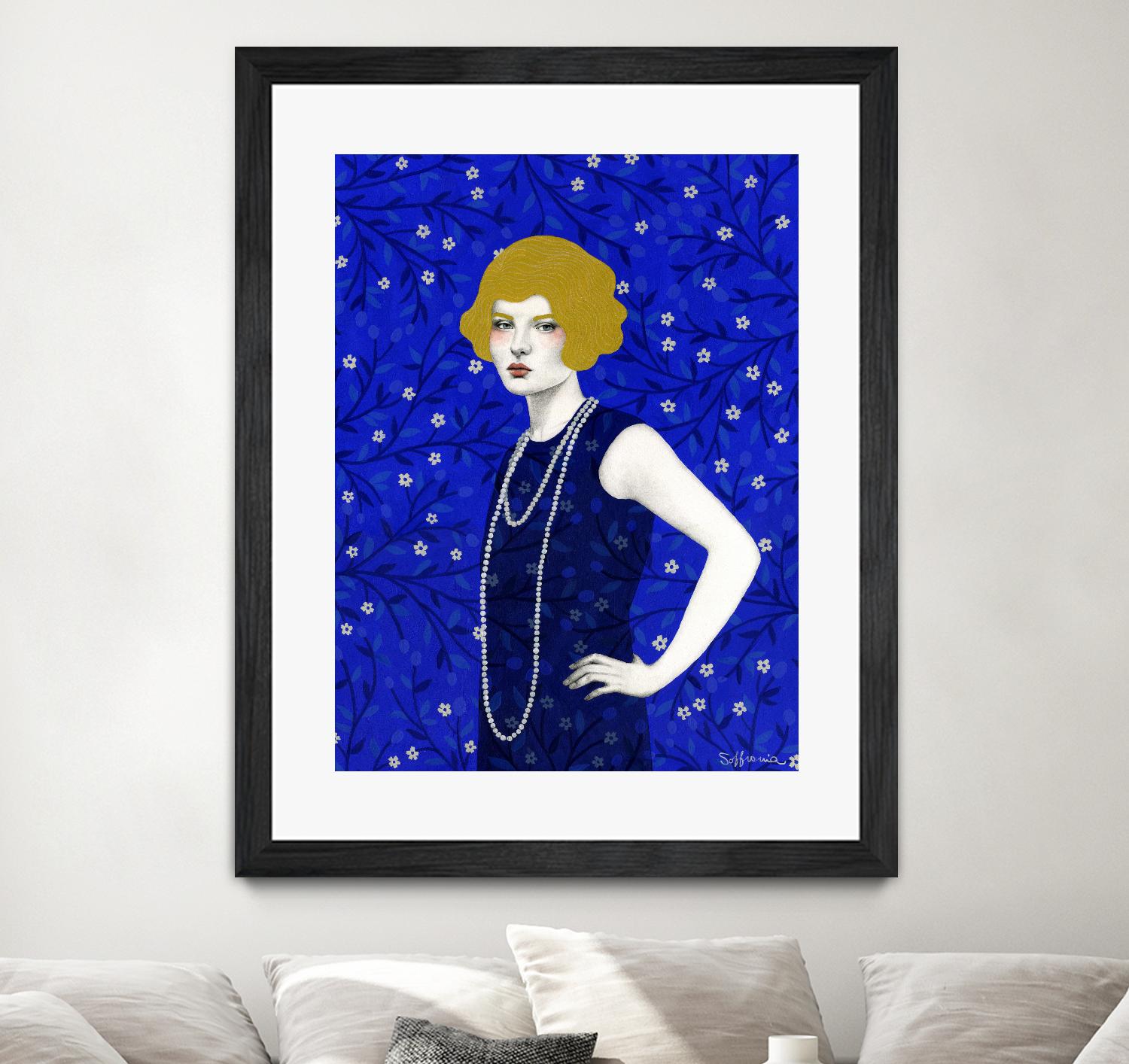 Zelda by Sofia Bonati on GIANT ART - yellow men and women