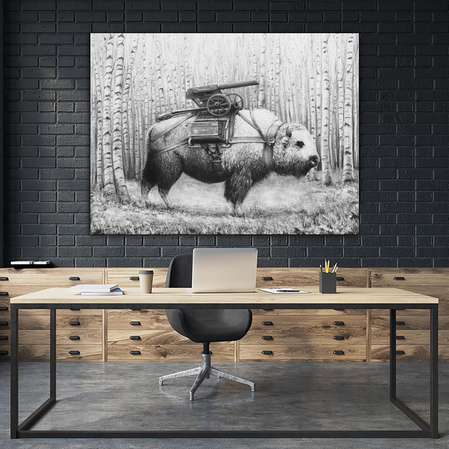 Rakuhnz by Ruben Carrasco on GIANT ART - black animals