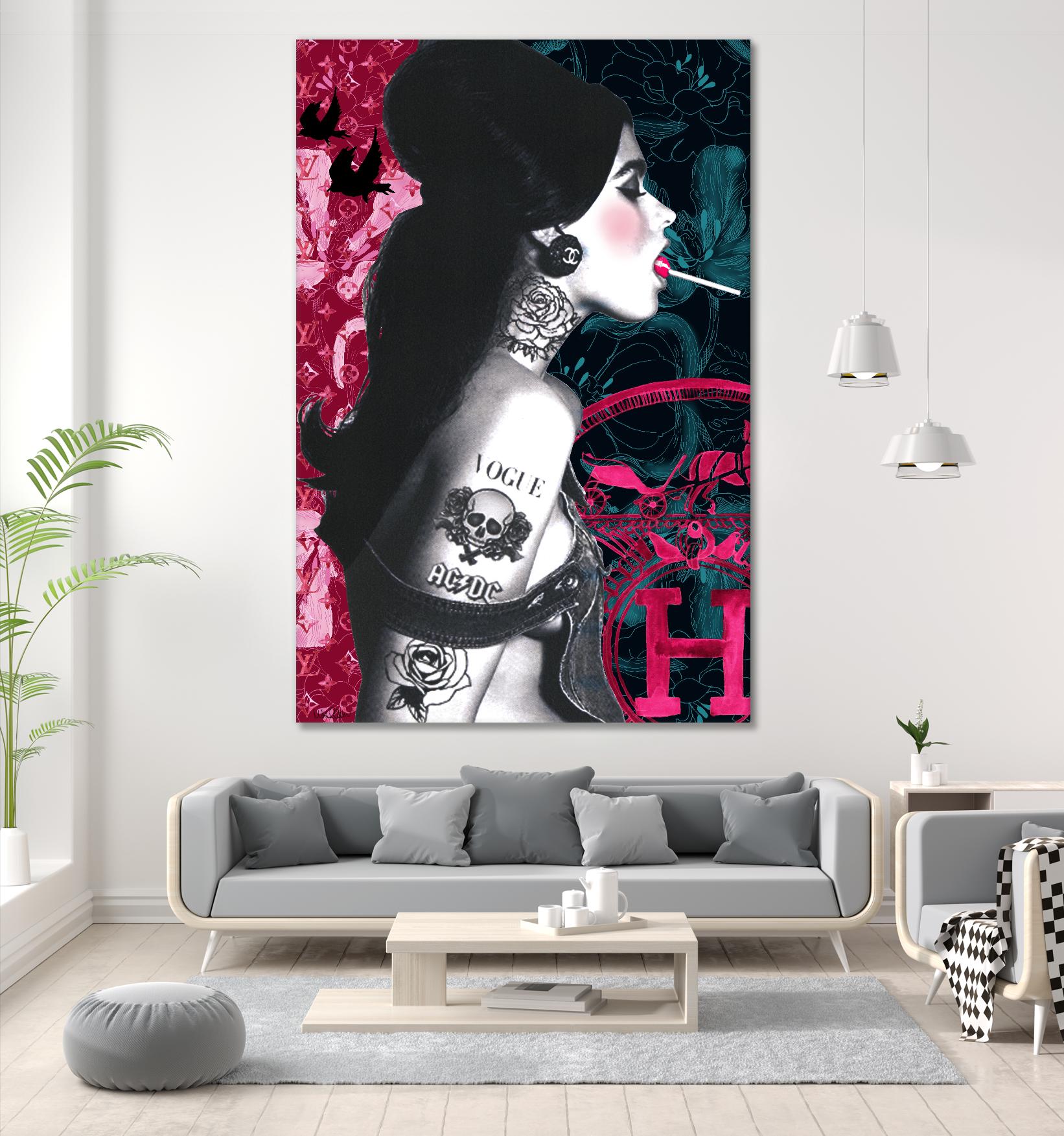 Lollipop Girl by Mercedes Lopez Charro on GIANT ART