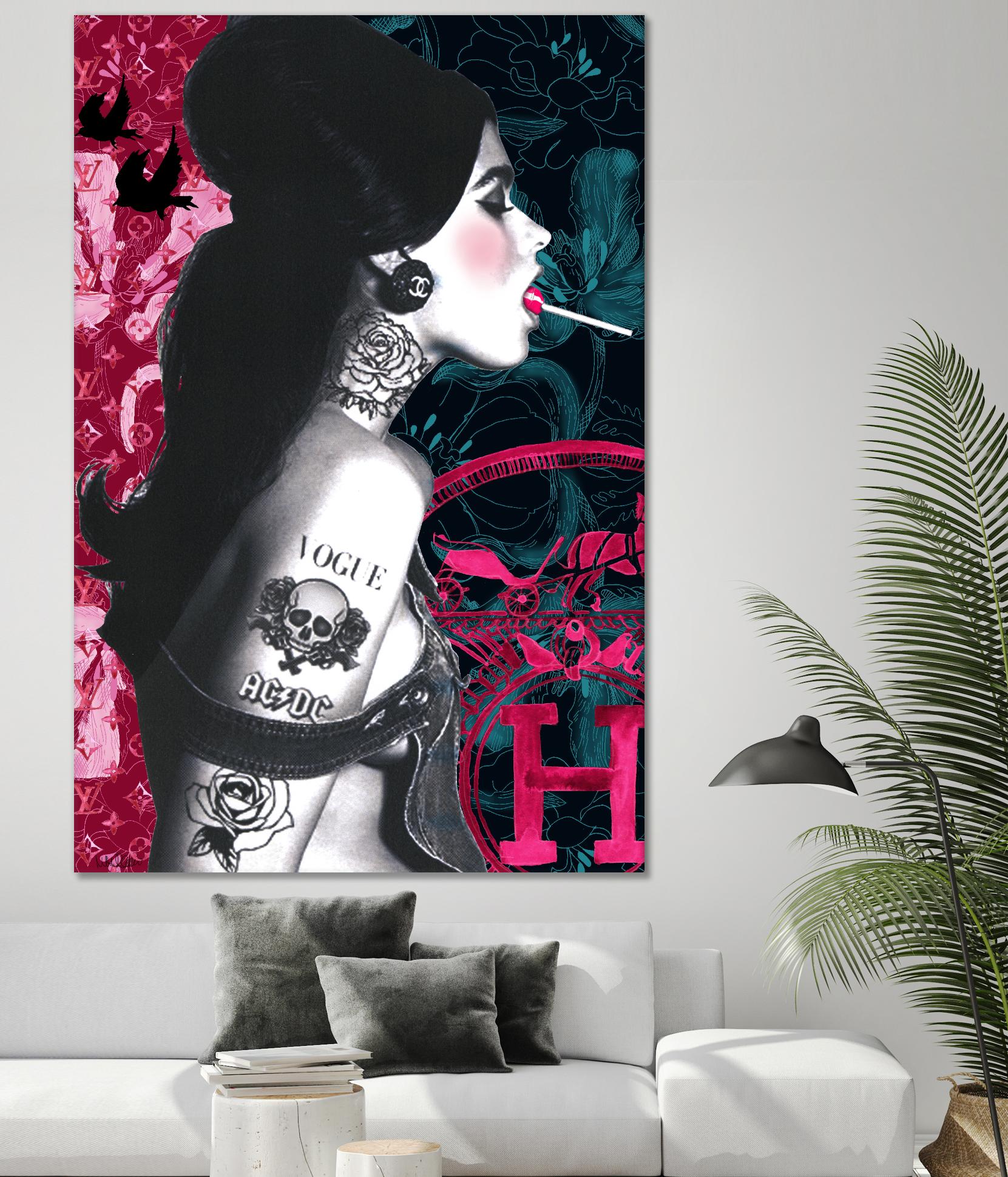 Lollipop Girl by Mercedes Lopez Charro on GIANT ART