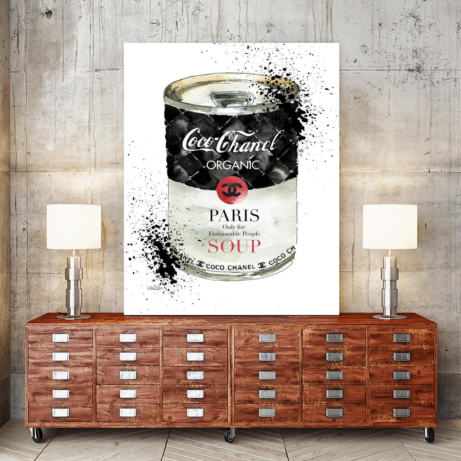 Fashion Soup by Mercedes Lopez Charro on GIANT ART