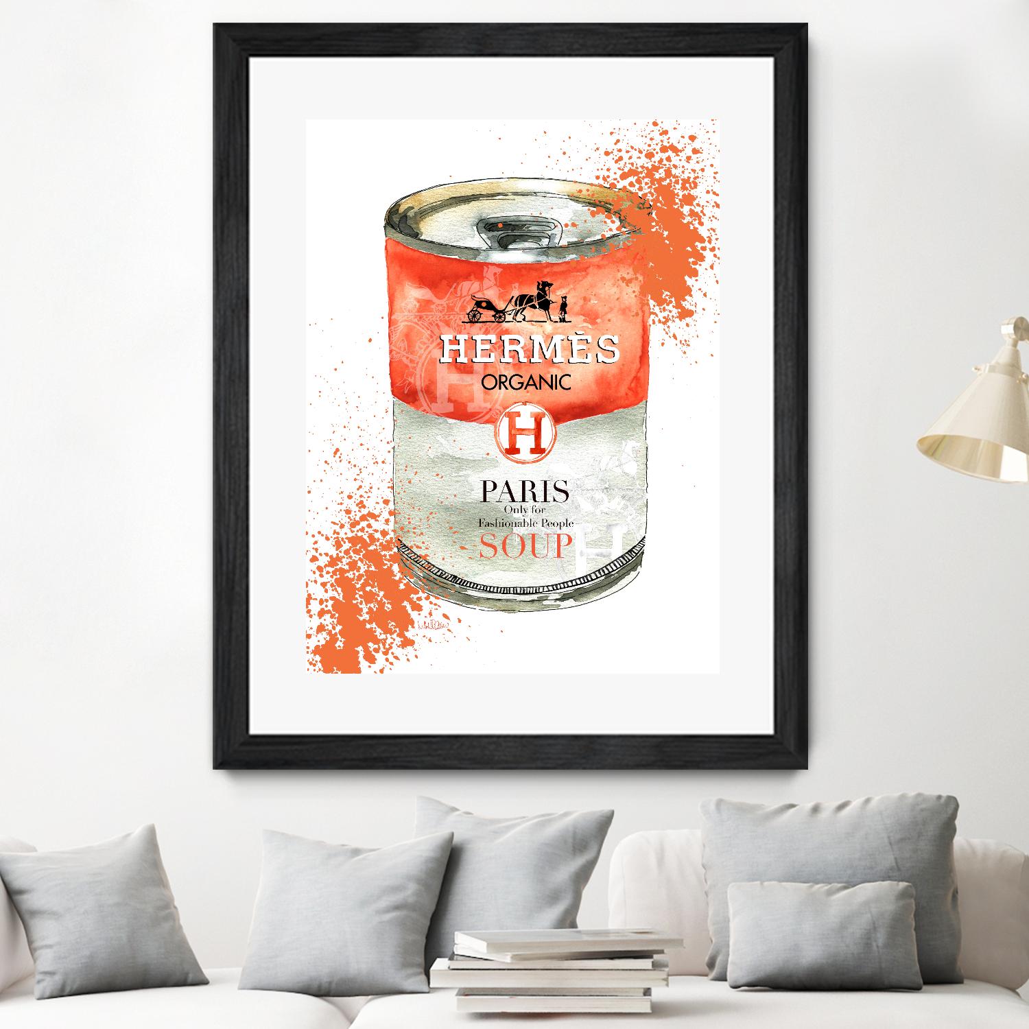 Hermes Soup by Mercedes Lopez Charro on GIANT ART