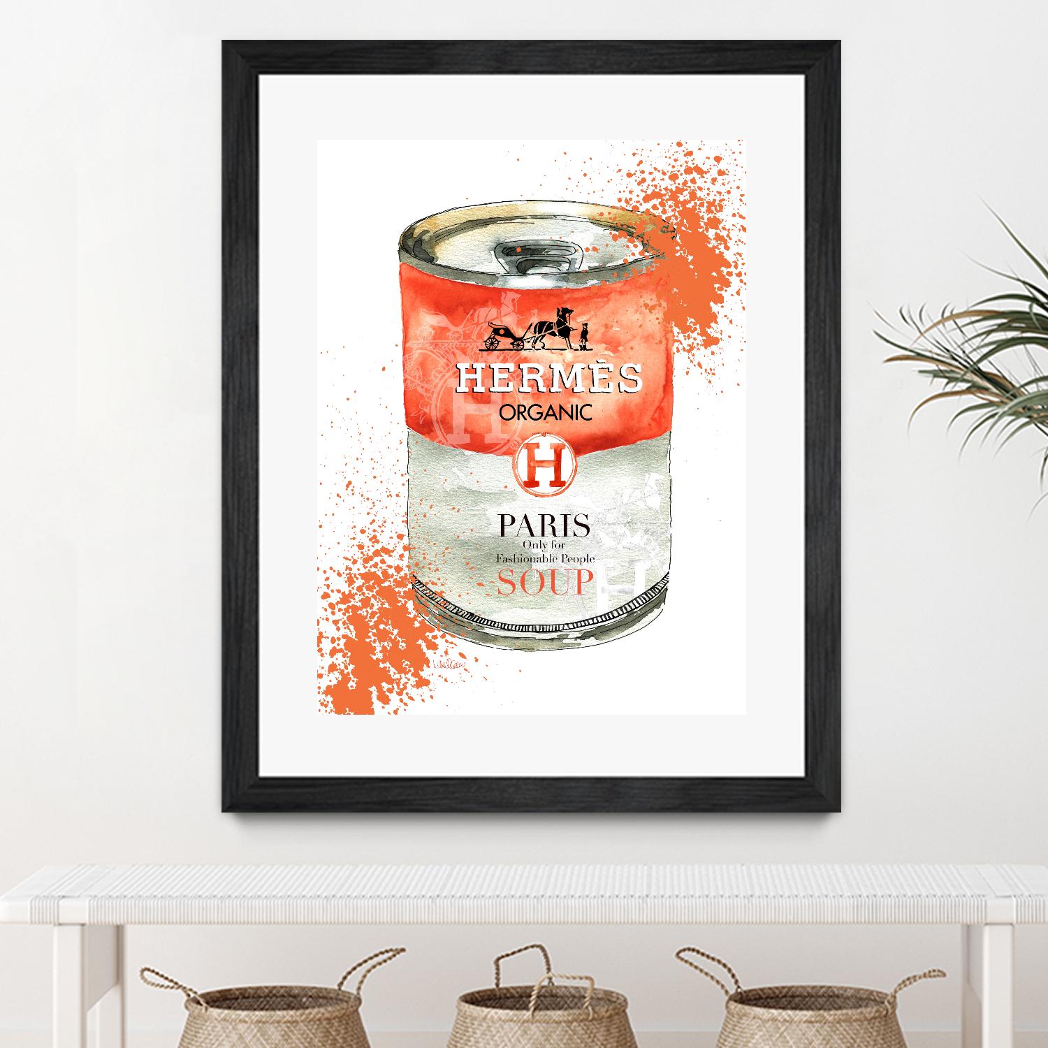 Hermes Soup by Mercedes Lopez Charro on GIANT ART