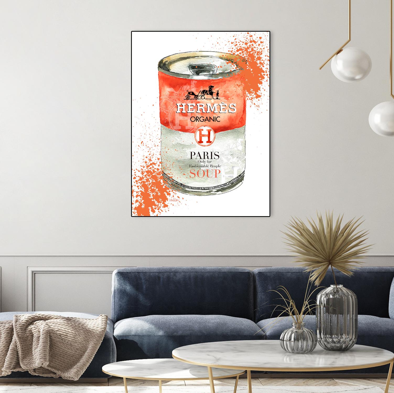 Hermes Soup by Mercedes Lopez Charro on GIANT ART