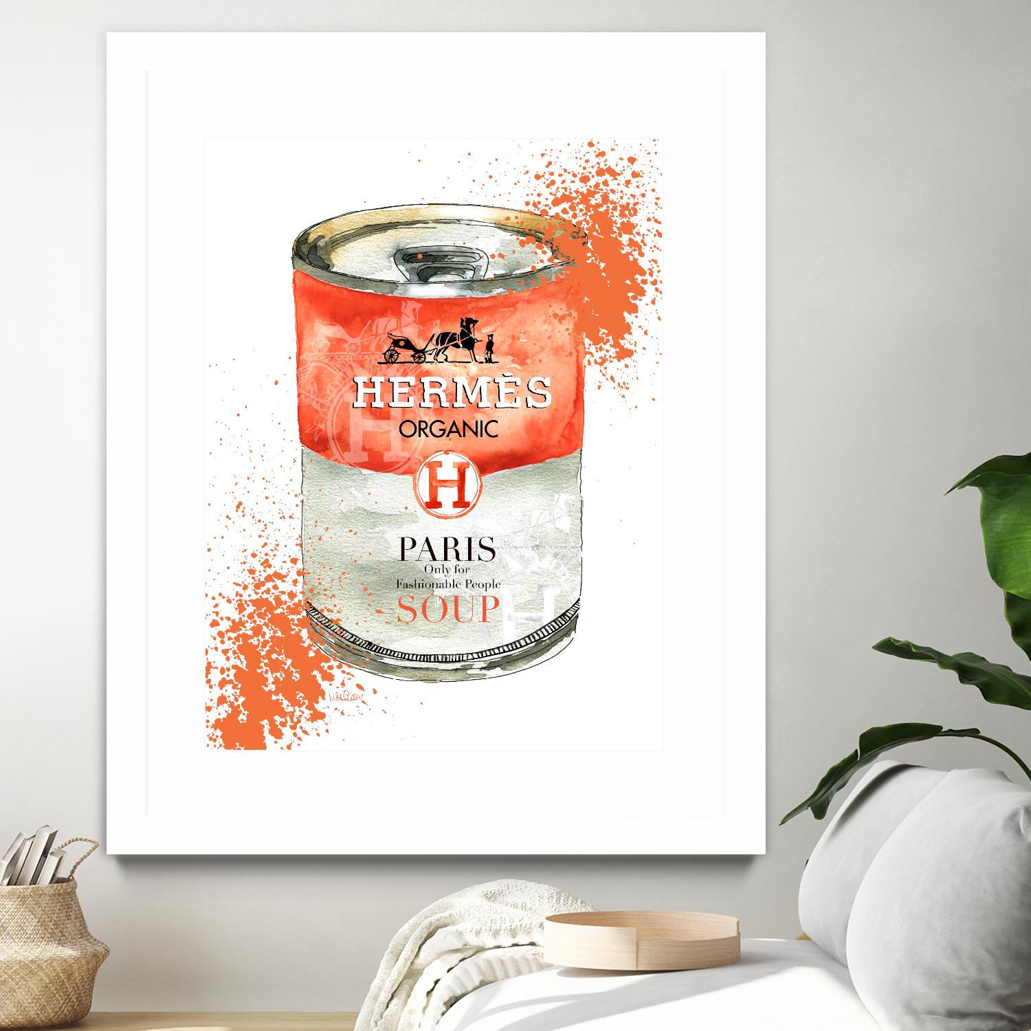 Hermes Soup by Mercedes Lopez Charro on GIANT ART