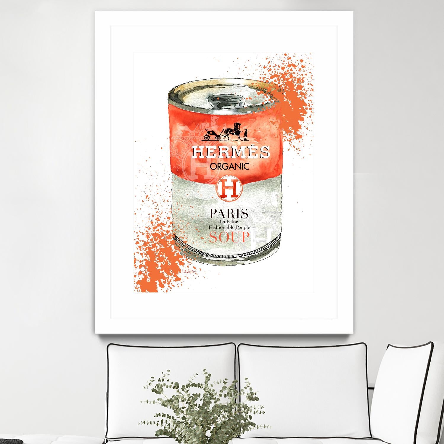 Hermes Soup by Mercedes Lopez Charro on GIANT ART